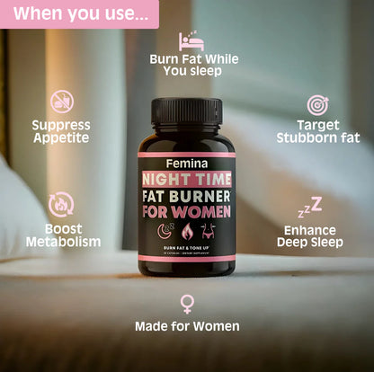 TRYFEMINA Fat Burner for Women